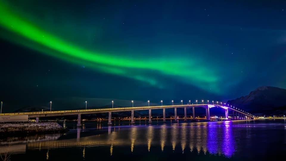 Sortland Camping Og Motell As ภายนอก รูปภาพ
